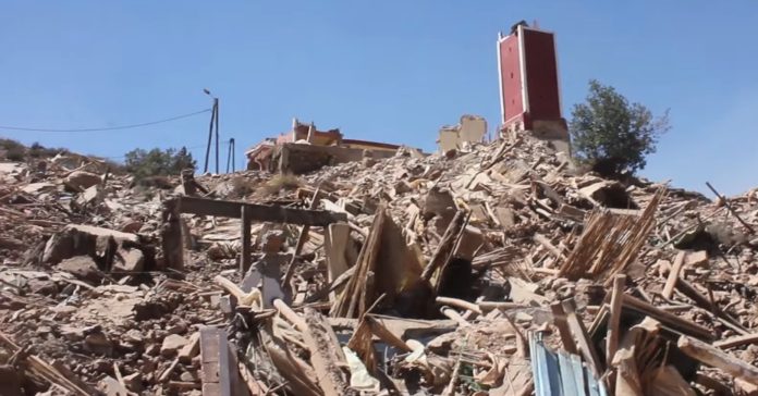 El municipio de Tizi N Test después del terremoto que tuvo lugar en Marruecos la noche del 8 de septiembre (Alyaoum24/Wikipedia)