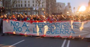 El atentado del 11M provocó una ola de reacciones. En la foto, la manifestación que tuvo lugar en Barcelona el 12 de marzo de 2004 (Kippelboy/ Wikipedia)