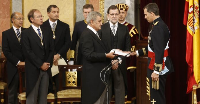Ceremonia de juramento y proclamación de SM el Rey don Felipe VI ante las Cortes Generales (La Moncloa)