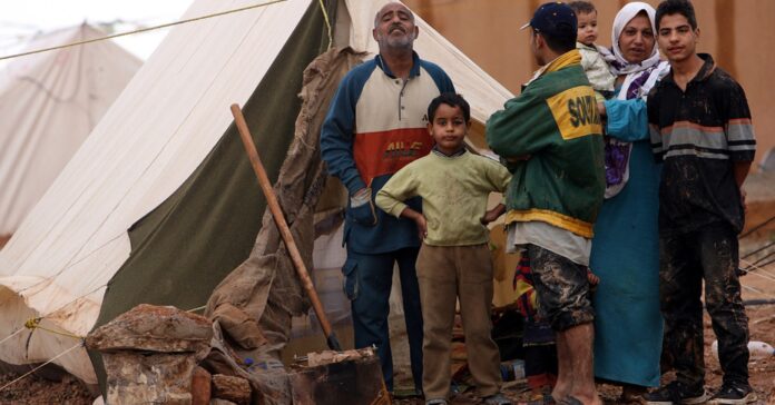Refugiados palestinos en una imagen de archivo (Wikicommons)