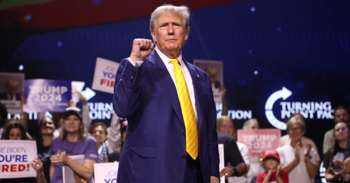 Foto de Donald Trump en Phoenix, Arizona (Gage Skidmore/Flickr)