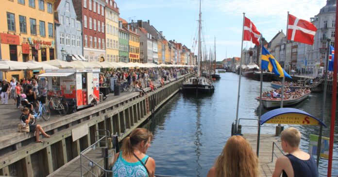 Una de las zonas más populares de Copenhague (Pxhere)