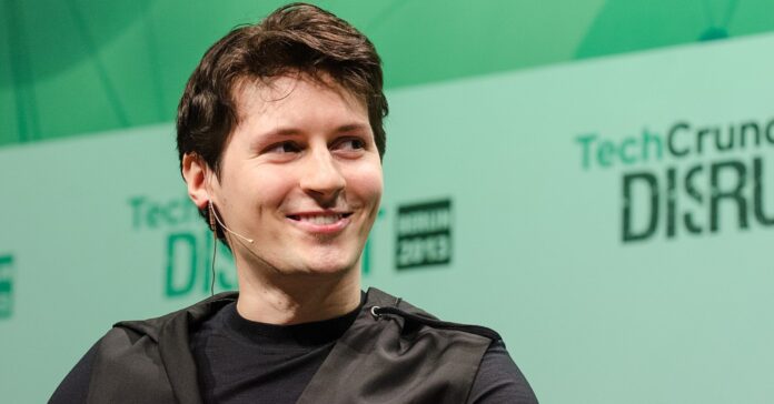 Pavel Durov, fundador de la red Telegram, en una foto de archivo (TechCrunch/Wikipedia)