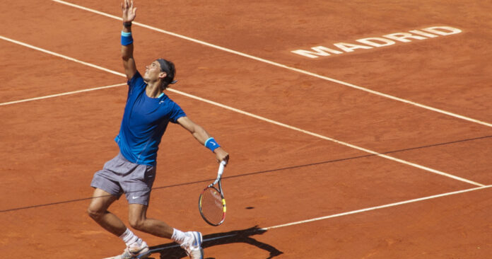 Rafa Nadal durante un partido (Davijeans/Flickr)