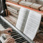 Una niña tocando el piano (Pexels Pavel Danilyuk)