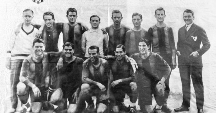 El equipo del Barça el año 1928/Wikimedia Commons