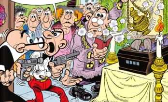 Recorte del cómico inédito 'Hachís...¡Salud!'/Editorial Bruguera