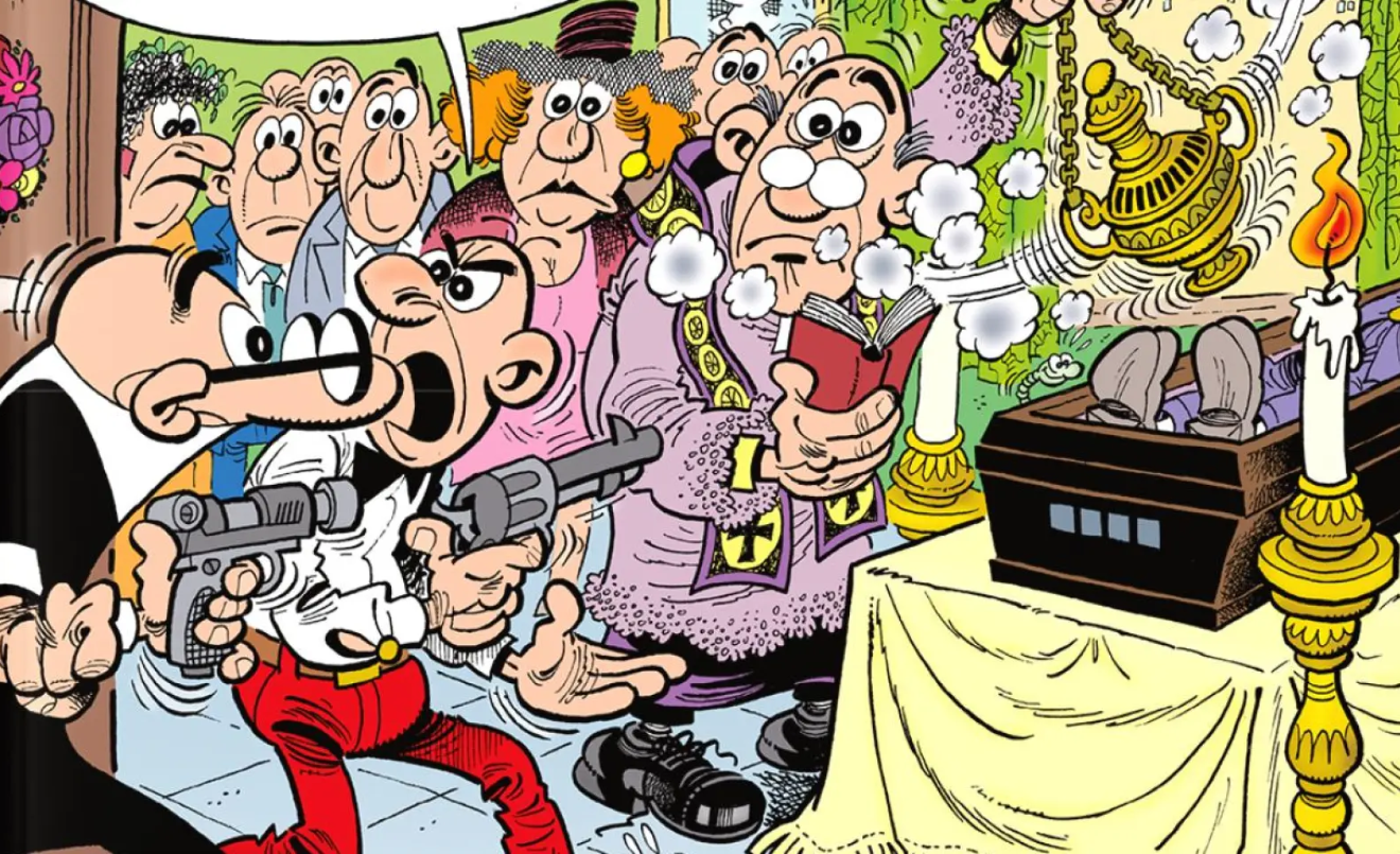 Recorte del cómico inédito 'Hachís...¡Salud!'/Editorial Bruguera