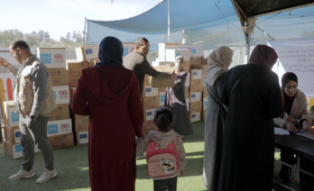 La ayuda humanitaria de organizaciones como Unicef ha sido fundamental para los palestinos en Gaza. (UNICEF/UNI708225/Nateel)