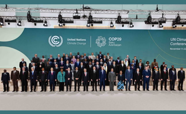 Líderes mundiales en la COP29. (Consejo de la Unión Europea)