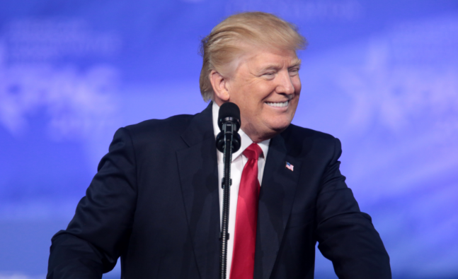 Donald Trump en la Conferencia de Acción Política Conservadora (Wikimedia Commons)