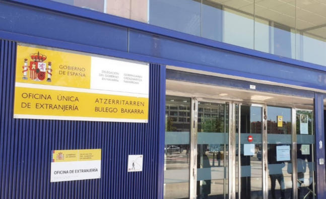 Oficina de Extranjería en Pamplona, Navarra (Ministerio de Política Territorial y Memoria Democrática)
