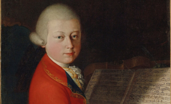 Retrato de Wolfgang Amadeus Mozart a los 13 años en Verona (Wikimedia Commons)