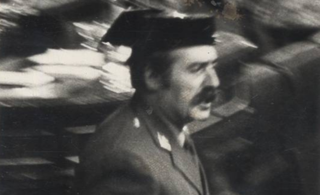 Tejero, durant l’assalt al Congrés, el 23 de febrer de 1981