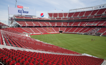 El Levi's Stadium de Santa Clara, California, tiene una capacidad para más de 68.000 espectadores y será uno de los estadios del Mundial. (Matthew Roth / Wikimedia Commons)