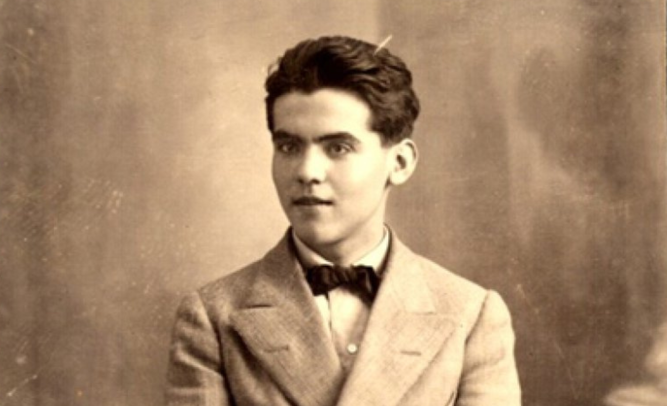 Federico García Lorca en 1914. Foto anónima hallada en la Universidad de Granada en 2007